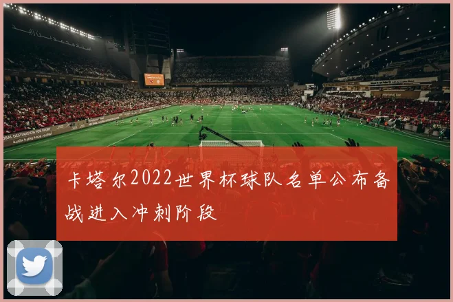 卡塔尔2022世界杯球队名单公布备战进入冲刺阶段